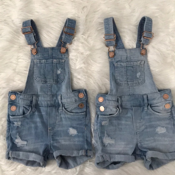 little girl jean overalls